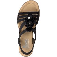 Rieker Damen Sandalette schwarz