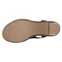 Rieker Damen Sandalette schwarz