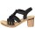 Rieker Damen Sandalette schwarz