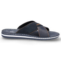 Rieker Herren Pantolette blau