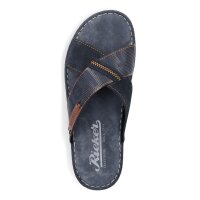 Rieker Herren Pantolette blau