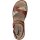 Rieker Damen Sandale braun