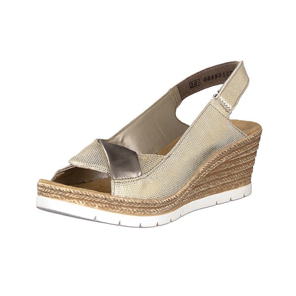 Rieker Damen Sandalette gold