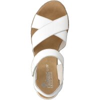 Rieker Damen Sandalette wei&szlig;