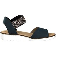 Rieker Damen Sandale blau