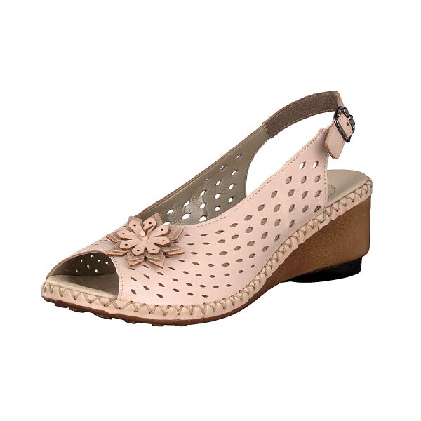 Rieker Damen Sandalette rosa