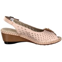 Rieker Damen Sandalette rosa