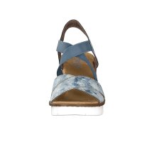 Rieker Damen Sandalette blau