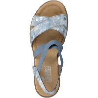 Rieker Damen Sandalette blau