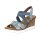 Rieker Damen Sandalette blau
