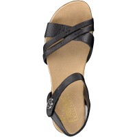 Rieker Damen Sandale schwarz