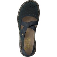 Rieker Damen Slipper blau