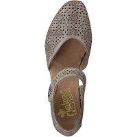 Rieker Damen Trotteur taupe