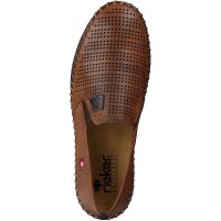 Rieker Herren Slipper braun