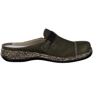 Rieker Damen Pantolette gr&uuml;n
