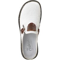 Rieker Damen Pantolette wei&szlig;