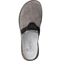 Rieker Damen Pantolette grau