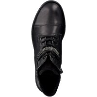 Remonte Damen Schn&uuml;rboot schwarz