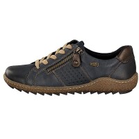 Remonte Damen Schnürschuh blau