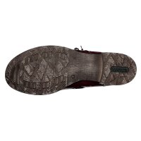 Remonte Damen Schn&uuml;rboot rot