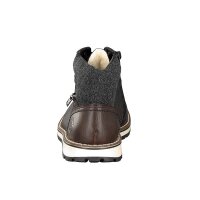 Rieker Herren Schn&uuml;rboot schwarz