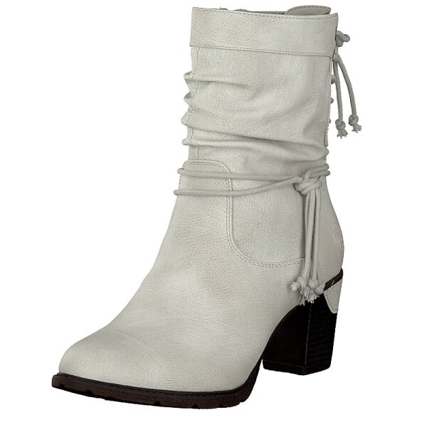 Rieker Damen Stiefel wei&szlig;