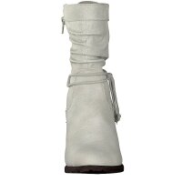 Rieker Damen Stiefel wei&szlig;