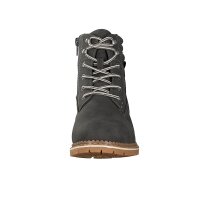 Rieker Damen Schn&uuml;rboot grau