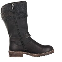 Rieker Damen Stiefel schwarz