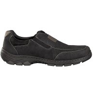 Rieker Herren Slipper schwarz