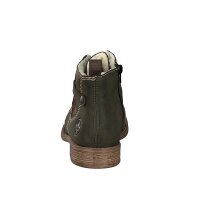 Rieker Damen Schn&uuml;rboot gr&uuml;n