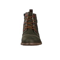 Rieker Damen Schn&uuml;rboot gr&uuml;n