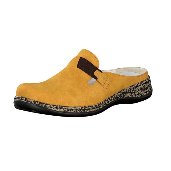 Rieker Damen Pantolette gelb