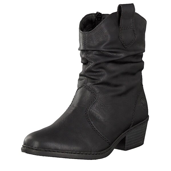 Rieker Damen Stiefelette schwarz