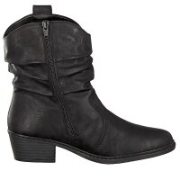 Rieker Damen Stiefelette schwarz