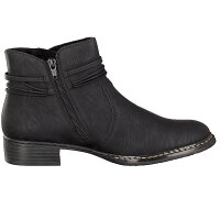 Rieker Damen Stiefelette schwarz
