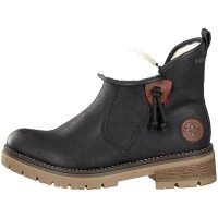 Rieker Damen Boot schwarz