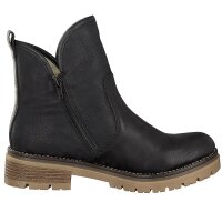 Rieker Damen Boot schwarz
