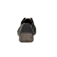 Rieker Damen Schn&uuml;rschuh schwarz