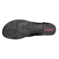 Rieker Damen Schn&uuml;rschuh schwarz