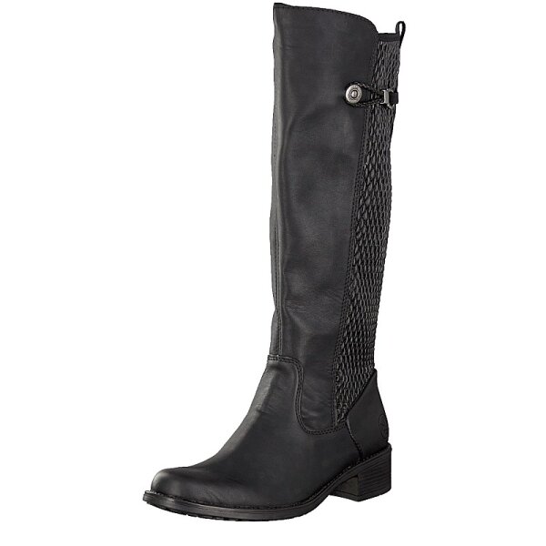 Rieker Damen Stiefel schwarz