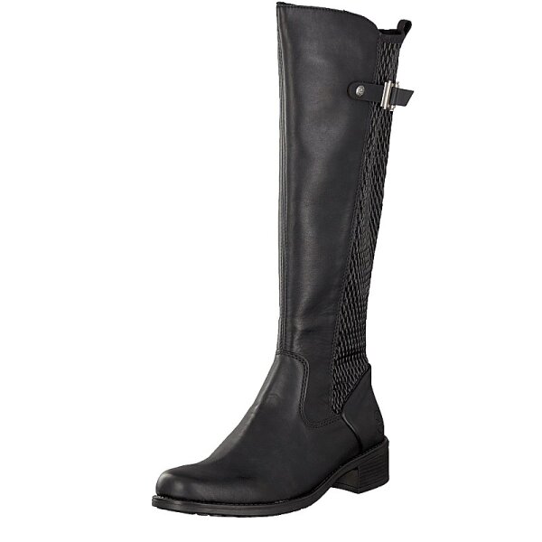 Rieker Damen Stiefel schwarz