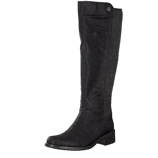 Rieker Damen Stiefel schwarz