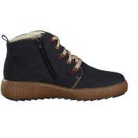 Rieker Damen Schn&uuml;rboot blau
