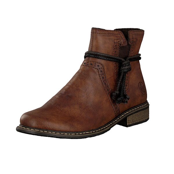 Rieker Damen Stiefelette braun