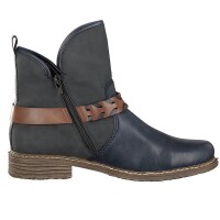 Rieker Damen Stiefelette blau