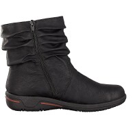 Rieker Damen Boot schwarz