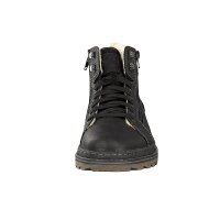 Rieker Herren Schn&uuml;rboot schwarz