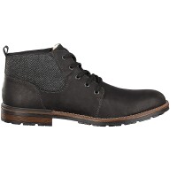Rieker Herren Schn&uuml;rboot schwarz