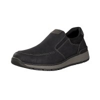 Rieker Herren Slipper schwarz